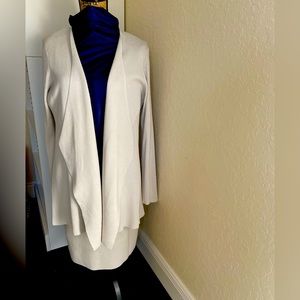 Eileen Fisher knit jacket and skirt